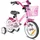 PROMETHEUS BICYCLES Hawk 12 Zoll RH 20 cm rosa/weiß