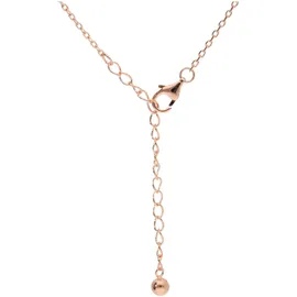 Smart Jewel Collier Herz mit Zirkonia rosé vergoldet Silber 925