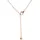 Smart Jewel Collier Herz mit Zirkonia rosé vergoldet Silber 925