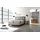 Hasena Boxspringbett 140-180 cm braun), / Hellgrau, Liegefläche:160 x 200 cm, Topper:Agrea-Topper