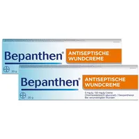 Bayer Antiseptische Wundcreme Doppelpack 2 x 20 g