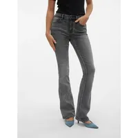 Vero Moda Bootcut-Jeans »VMFLASH MR FLARED JEANS LI213 GA Noos Hose, Medium Grey Denim, XS / 32L EU