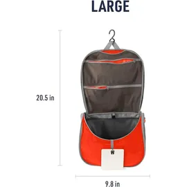 Sea to Summit Ultra-Sil Hanging Toiletry Bag L Spicy Orange