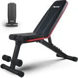 PASYOU Hantelbank Klappbar Verstellbar 8in1 Trainingsbank 230kg PA300
