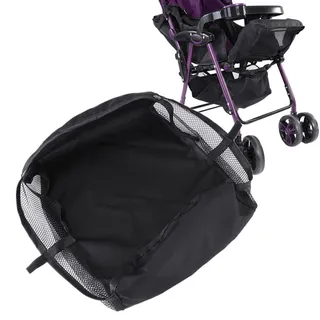 Kinderwagen Korb Kinderwagenkorb, Aufbewahrungskorb für Kinderwagen Warenkorb Untere Wagen Tasche 0rganizer Universal Network Organizer für Kinderwagen Zubehör 30 * 30 * 10 cm