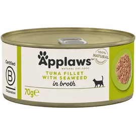 Applaws in Brühe 6 x 70 g - Thunfischfilet & Seetang