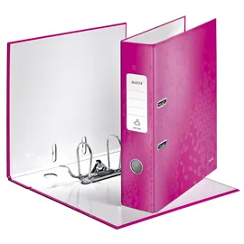 Leitz Ordner pink Karton 8,0 cm DIN A4