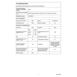 Bosch Serie 4 KGN492IAF Kühl-Gefrierkombination (440 l, 2030 mm hoch, Edelstahl)