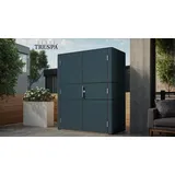 BERTILO HPL Geräteschrank Terrace High - 6 mm anthrazit