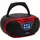 Aiwa BBTU-500DAB/RD Dab+ tragbares CD-Radio mit Farbdisplay, 6,1 cm 2,4". Bluetooth 5.0, USB, CD/CDR/RW/MP3, Dab+. Farbe: Rot