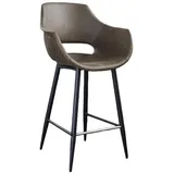 KAWOLA Barhocker ZAJA Sitzhöhe 76 cm Microfaser Grün