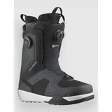 Salomon Dialogue Dual Boa Snowboardschuhe - Black / Black / White - 27.5