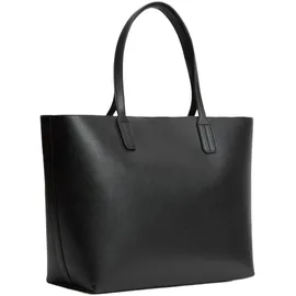 Tommy Hilfiger TH Icon Shopper Polyurethan Black