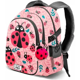 Oh My Pop! Ladybug-Plus Running Rucksack, Rosa, 34 x 46 cm, Kapazität 32 L