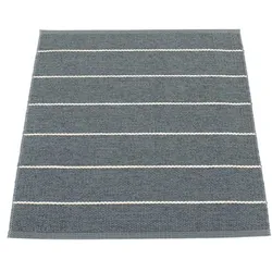 pappelina Carl Outdoor-Teppich - granit / sturmblau 70 x 90cm