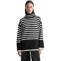Marc O'Polo Oversize Strickpullover blau, l