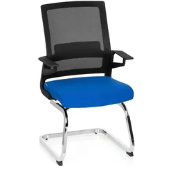 hjh OFFICE Freischwinger INVENTOR V Stoff mit Armlehnen
