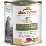Almo Nature HFC Natural Thunfisch und Garnelen Katzenfutter nass