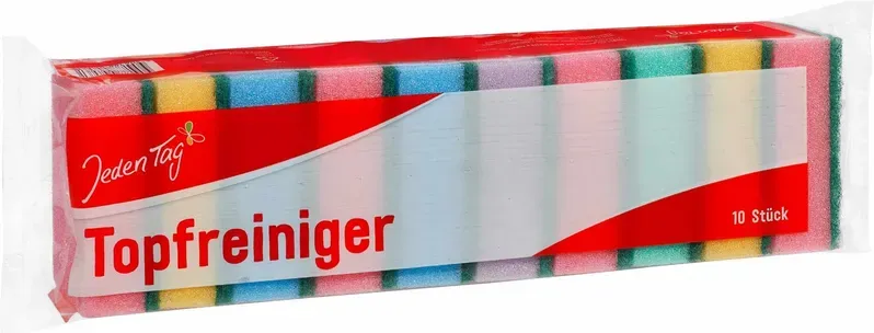 Jeden Tag Topfreiniger Bunt
