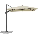 Schneider Ampelschirm Rhodos Twist natur 350 x 260 cm