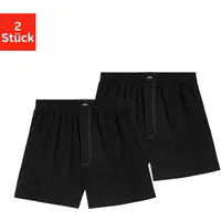 H.I.S. Weiter Boxer H.I.S, Herren, Gr. L, schwarz, Jersey,