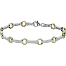 SilberDream Armband Silber 925 Sterling Silber, vergoldet (Gelbgold 333 ca. 19cm | Gr.: onesize