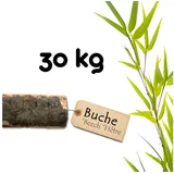 BooGardi Kaminholz Feuerholz kaminfertig, 30 kg, (Buchenholz 30kg im Karton), Hartholz getrocknet Ofenholz Buche Eiche Kiefer