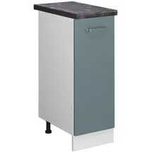 Vicco Unterschrank Apothekerschrank R-Line 30 x 60 x 81,6 cm Blau-Grau