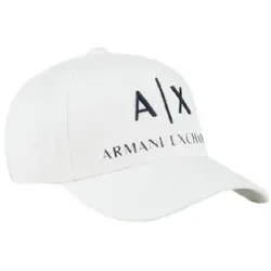 Armani Exchange für Herren. 954039CC51300812 Weiße Kappe (OSFA), Lässig, Baumwolle