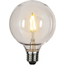 Decoration LED ROBUST E27 Big Globe klar Polycarbonat 2700K 80lm D: 9,5cm 230V