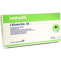 BSN Medical Leukosilk Fixierpflaster 5 m x 1,25 cm 24 St.