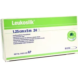 BSN Medical Leukosilk Fixierpflaster 5 m x 1,25 cm 24 St.