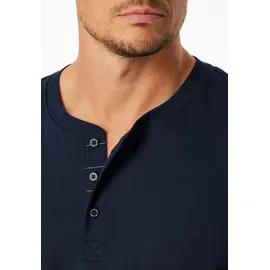 SCHIESSER Pyjama Fine Interlock Blau XL