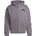 Kapuzenpullover Violett/S grau meliert S