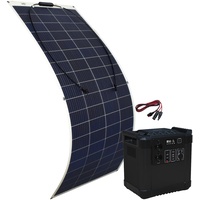 Powerstation & Solar-Generator mit 1.456 Wh & 200-Watt-Solarmodul