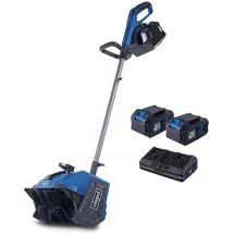 SCHEPPACH Schneefrase BC-SNB410-X 2x20v Mit 2x 4,0ah Akkus Doppelladegerat Ixes Scheppach