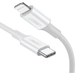 UGREEN Ladekabel Lightning zu Typ-C 1m weiß