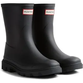 Hunter Boots Downpour Short Boot Gummistiefel Schwarz 46