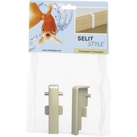 Selit Style Verbinder champagner Höhe 50 mm 2 Stück