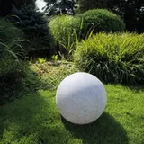 Kanlux Gartenleuchte STONO N Ø 31.5 cm 20W IP65 E27 mit Erdspieß - Farbton Granit
