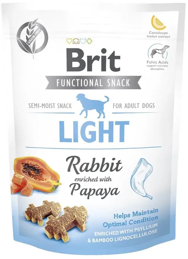 BRIT CARE DOG FUNCTIONAL SNACK LIGHT RABBIT 150g (Mit Rabatt-Code BRIT-5 erhalten Sie 5% Rabatt!)