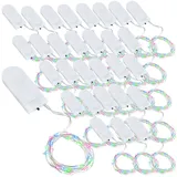 Lunartec Mini-Lichterkette LED 1,2 m RGB