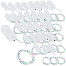 Lunartec Mini-Lichterkette LED 1,2 m RGB