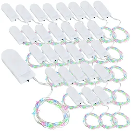 Lunartec Mini-Lichterkette LED 1,2 m RGB