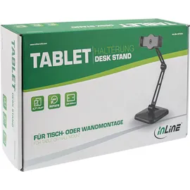 InLine Halterung für Tablets von 4.7" bis 12.9" schwarz