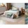 tesso living Kelim Vintage Teppich Wohnzimmer Sand 195 X 280 cm, Moderner Kurzflor Teppich Super Soft