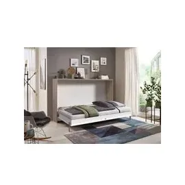WIMEX Juist 120 x 200 cm horizontal weiß/san remo eiche nachbildung