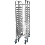HENDI Abräumwagen, kompakt - 15 x GN 1/1, 445x610x(h)1710mm