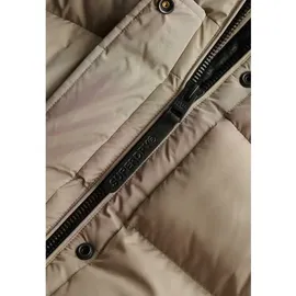 Superdry Sports Mid Steppjacke - Winter Twig Beige S
