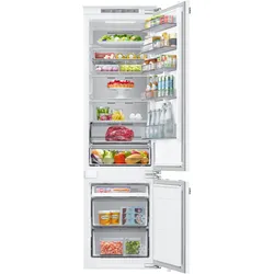 SAMSUNG Einbaukühlgefrierkombination "BRB80F30ADFO", D (A-G), silber (eh19), B:54cm H:193,5cm T:55cm, Kühlschränke, All‐Around Cooling ‐ Gleichmäßige Kühlung